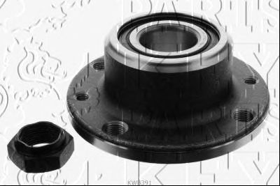 KEY PARTS kwb391 -  Комплект подшипника ступицы колеса